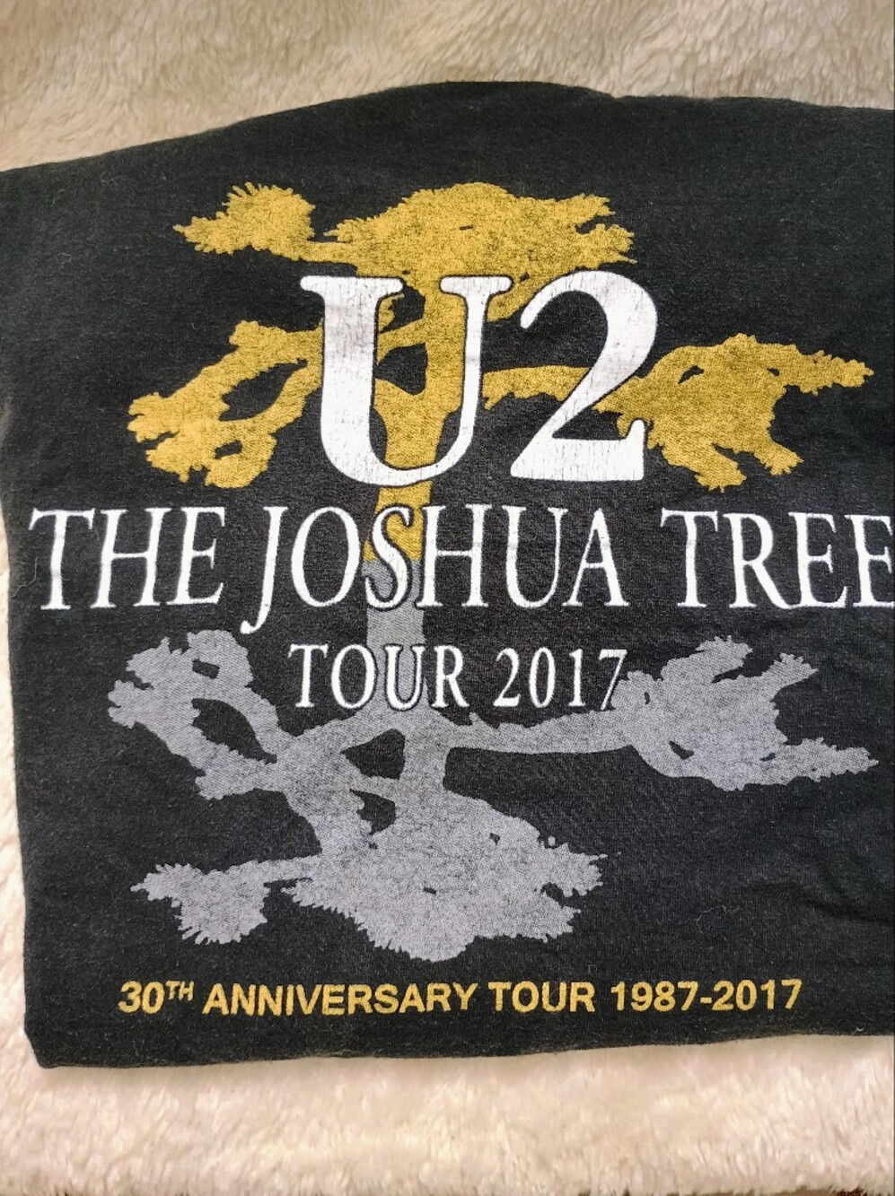 U2 The Joshua Tree Tour 2017 30th Anniversary Tee - 2XL